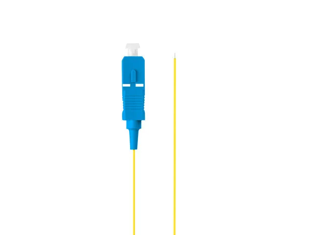 PIGTAIL OPTICKÉ VLÁKNO SM SC/UPC EASY STRIP 9/125 G657A1 2M ŽLUTÁ