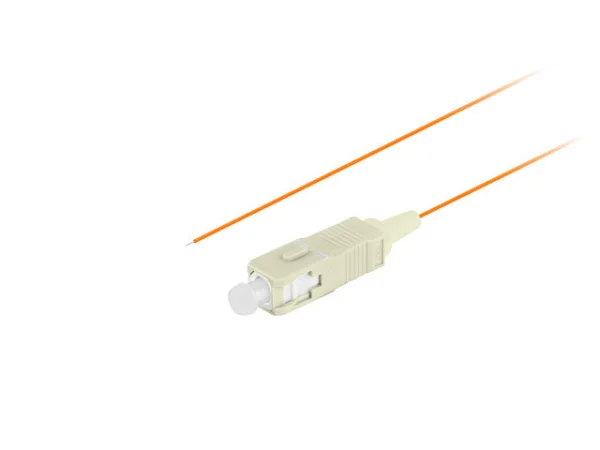 PIGTAIL OPTICKÉ VLÁKNO MM SC/UPC OM2 EASY STRIP 50/125 2M ORANŽOVÁ