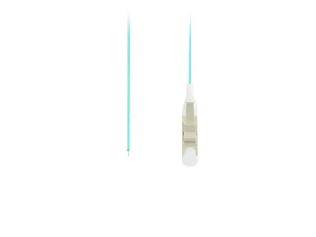 PIGTAIL OPTICKÉ VLÁKNO MM LC/UPC OM3 EASY STRIP 50/125 2M AQUA