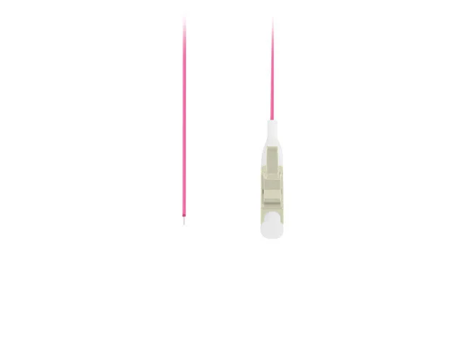 PIGTAIL OPTICKÉ VLÁKNO MM LC/UPC OM4 EASY STRIP 50/125 2M FIALOVÁ