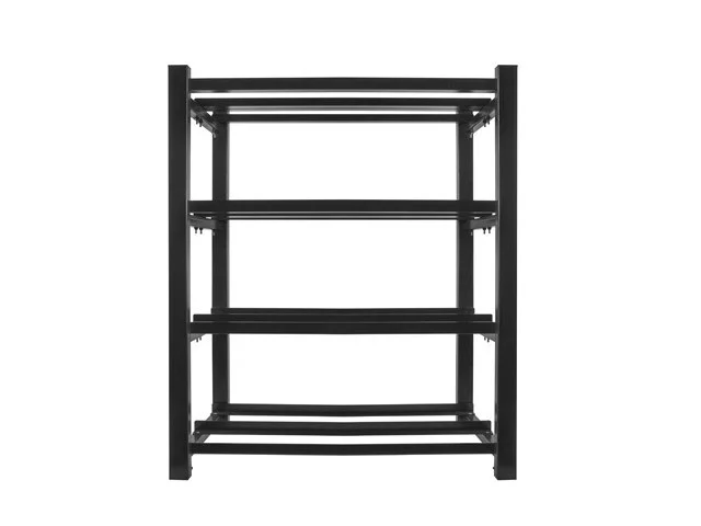 RÁM BATERIE PRO UPS 830X454 2 ŘADY 4 ÚROVNĚ (8 POLIC) (PLOCHÉ BALENÍ) ČERNÝ