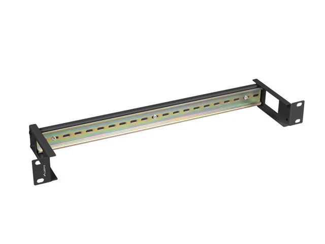 MONTÁŽNÍ LIŠTA DIN TS-35 19" 1U ČERNÁ
