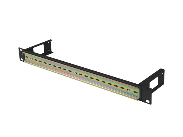 MONTÁŽNÍ LIŠTA DIN TS-35 19" 1U ČERNÁ