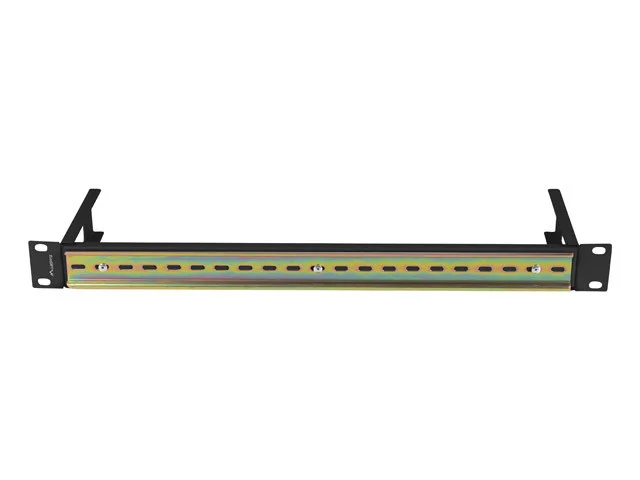 MONTÁŽNÍ LIŠTA DIN TS-35 19" 1U ČERNÁ