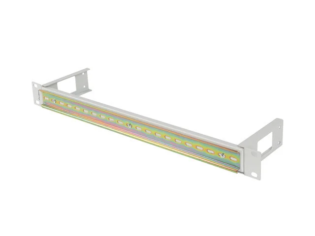 MONTÁŽNÍ LIŠTA DIN TS-35 19" 1U ŠEDÁ