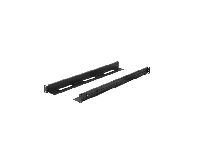 SADA KOLEJNIC PRO MONTÁŽ DO RACKU 19"  POSUVNÁ 650-1090 MM ČERNÁ
