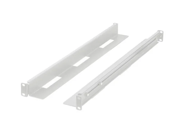 SADA KOLEJNIC PRO MONTÁŽ DO RACKU 19"  POSUVNÁ 650-1090 MM ŠEDÁ