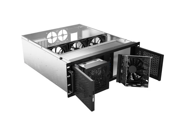 SERVEROVÉ ŠASI PRO MONTÁŽ DO RACKU  ATX 520/12 19"/4U