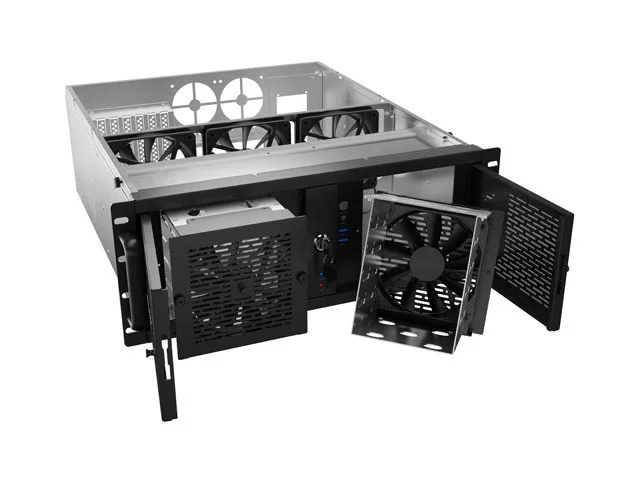 SERVEROVÉ ŠASI PRO MONTÁŽ DO RACKU  ATX 520/12 19"/4U
