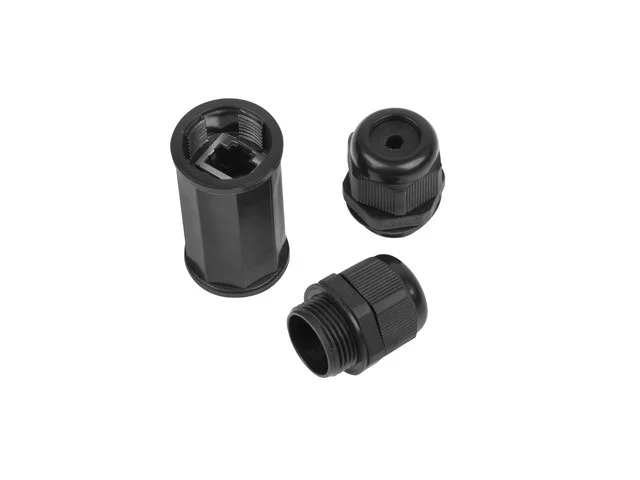 RJ45 ŘADOVÁ SPOJKA CAT.6 FTP VODOTĚSNÁ IP67