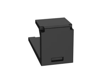 Mini-Com® Záslepka, 1 Port, černá