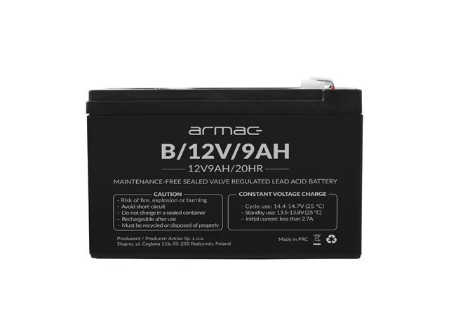 UNIVERSAL UPS BATTERY ARMAC VRLA AGM 12V/9AH