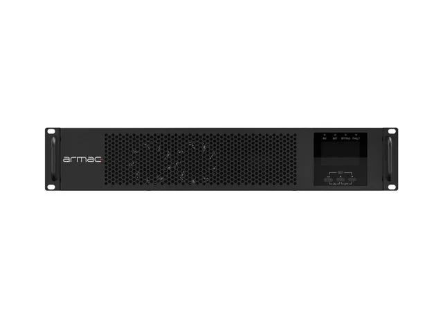 UPS RACK ARMAC R/2000I/PF1/DF ON-LINE 2000VA 8X IEC C13 OUTLETS USB-B LCD METAL CASE DUST-FREE