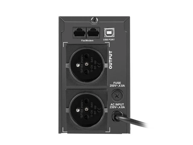 UPS ARMAC OFFICE O/850E/LCD LINE-INTERACTIVE 850VA 2X FRENCH OUTLETS USB-B LCD METAL CASE