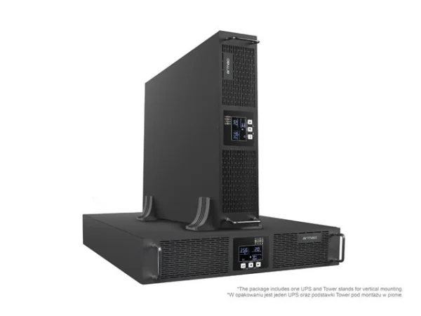 UPS RACK ARMAC R/3000I/PF1 ON-LINE 3000VA 8X IEC C13 OUTLETS USB-B LCD METAL CASE