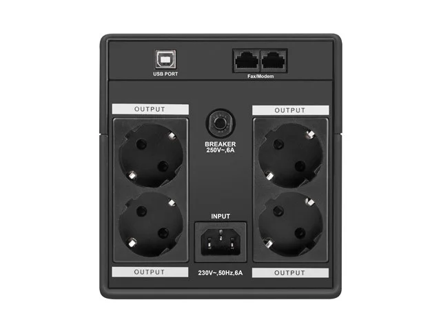 UPS ARMAC HOME H/1500F/LED LINE-INTERACTIVE 1500VA 4X SCHUKO OUTLETS USB-B LED