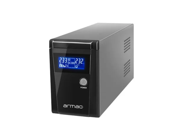 UPS ARMAC OFFICE O/850F/LCD LINE-INTERACTIVE 850VA 2X SCHUKO OUTLETS USB-B LCD METAL CASE
