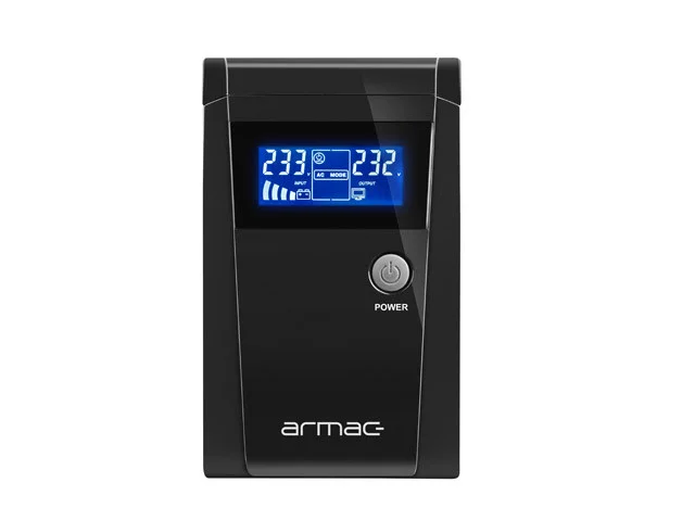 UPS ARMAC OFFICE O/850F/LCD LINE-INTERACTIVE 850VA 2X SCHUKO OUTLETS USB-B LCD METAL CASE