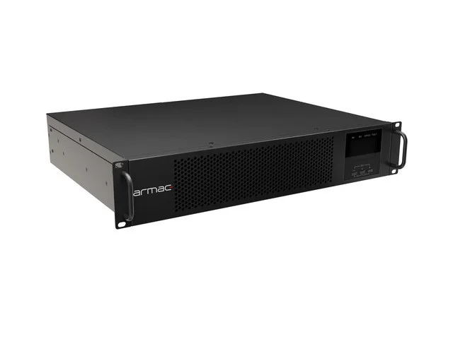 UPS RACK ARMAC R/1000I/PF1/DF ON-LINE 1000VA 8X IEC C13 OUTLETS USB-B LCD METAL CASE DUST-FREE