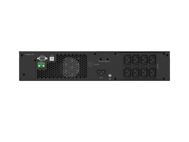 UPS RACK ARMAC R/1000I/PF1/DF ON-LINE 1000VA 8X IEC C13 OUTLETS USB-B LCD METAL CASE DUST-FREE