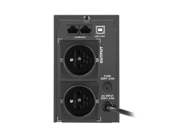 UPS ARMAC OFFICE O/650E/LCD LINE-INTERACTIVE 650VA 2X FRENCH OUTLETS USB-B LCD METAL CASE