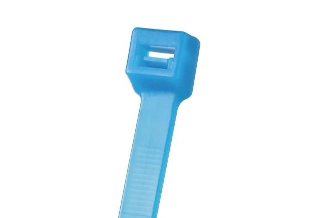 Pan-Ty® PLT4S-C76 Cable Tie, Aqua, Tefzel, UV, High Heat, 100 kusů