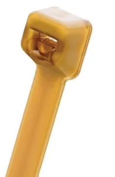 Pan-Ty® PLT1M-C71 Cable Tie, Brown, PEEK, Radiation, High Heat, 100 kusů