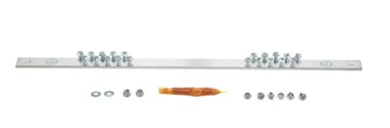 StructuredGround™ Universal Grounding Busbar Kit for Threaded Rail Fasteners