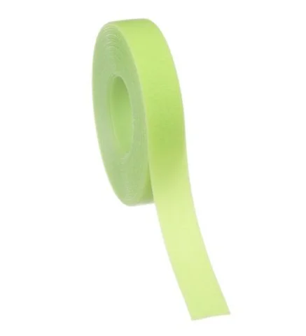 Tak-Ty® Hook Loop Cable Tie Roll, limetková