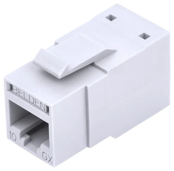 REV Connect - UTP Keystone Jack RJ45, cat.6A -bílý