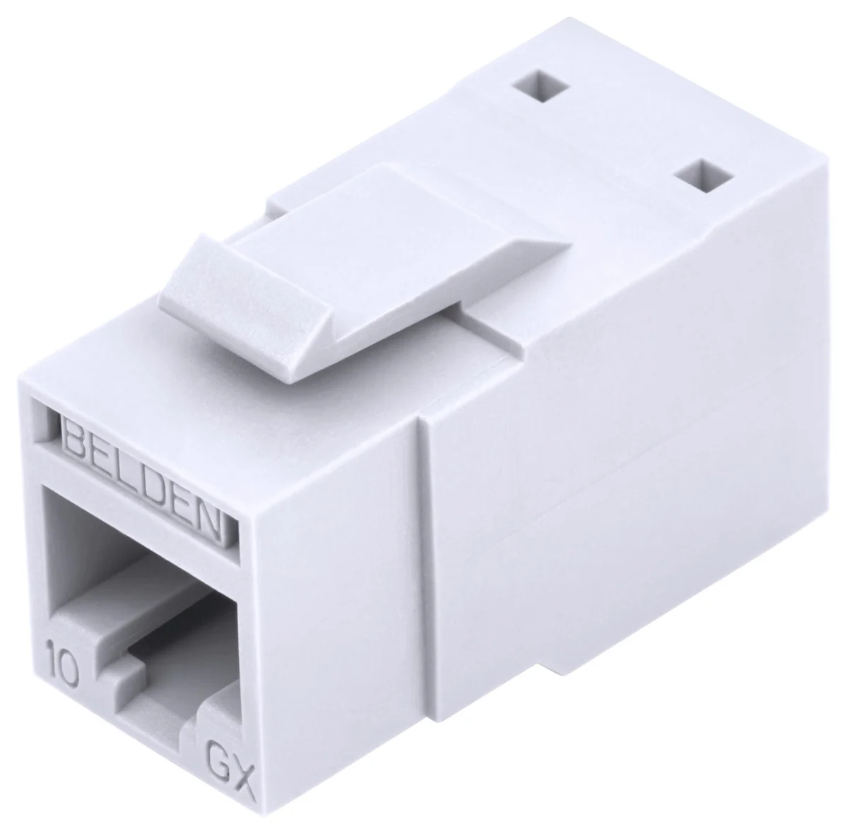 REV Connect - UTP Keystone Jack RJ45, cat.6A -bílý