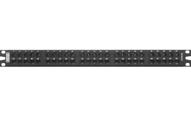 Telefonní ISDN panel 50port RJ45 1U