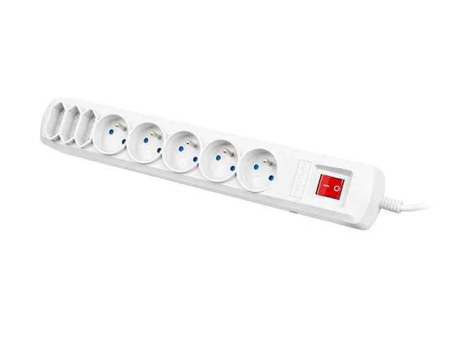 PŘEPĚŤOVÁ OCHRANA ARMAC R8 5M 5X FRENCH OUTLETS 3X EUROPLUG OUTLETS GREY