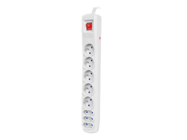 PŘEPĚŤOVÁ OCHRANA ARMAC R8 3M 5X FRENCH OUTLETS 3X EUROPLUG OUTLETS GREY