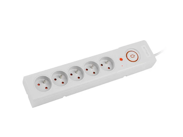 PŘEPĚŤOVÁ OCHRANA ARMAC Z5 3M 5X FRENCH OUTLETS 10A CABLE ORGANIZER GREY