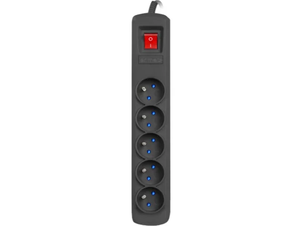 PŘEPĚŤOVÁ OCHRANA ARMAC R5 3M 5X FRENCH OUTLETS STRAIGHT INPUT PLUG BLACK