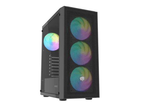 PC SKŘÍŇ FURY SHOBO SH8F ARGB MIDI TOWER WINDOW BLACK