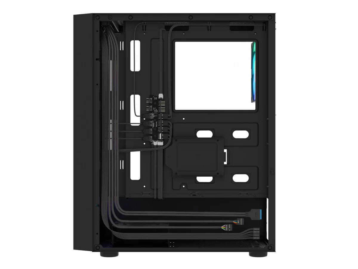 PC SKŘÍŇ FURY SHOBO SH8F ARGB MIDI TOWER WINDOW BLACK