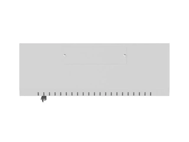 TPR 10" instalační rozvaděč s montážní deskou 400 × 400 × 140 mm, šedá (sestavený)