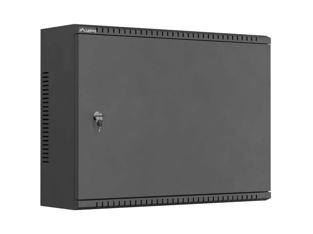 TPR 10" instalační rozvaděč s montážní deskou 560 × 420 × 180 mm, černá (sestavený)