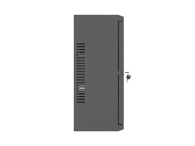 TPR 10" instalační rozvaděč s montážní deskou 560 × 420 × 180 mm, černá (sestavený)